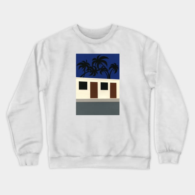 Broadway Motel Los Angeles II Crewneck Sweatshirt by Rosi Feist